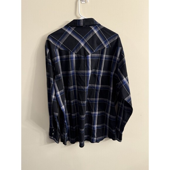 Vintage 80's‎ Wrangler Western Shirt XL USA Made Used - Picture 3 of 7